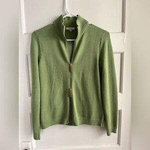 Lafayette 148 New York zip up sweater